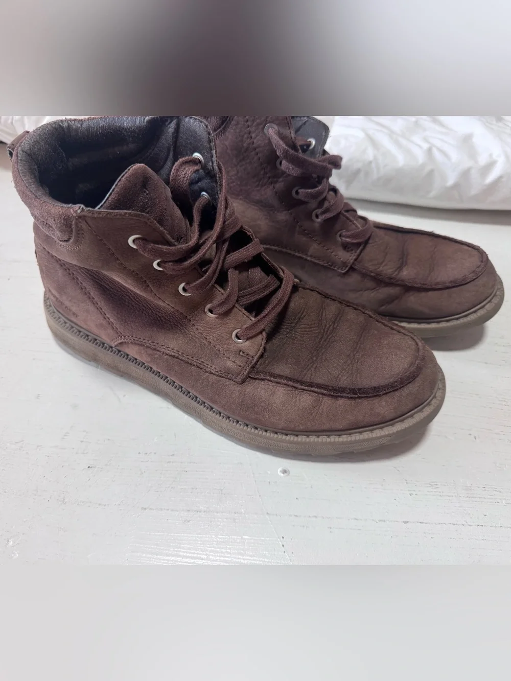 Sorel Men's Dark Brown Leather Chukka Boots